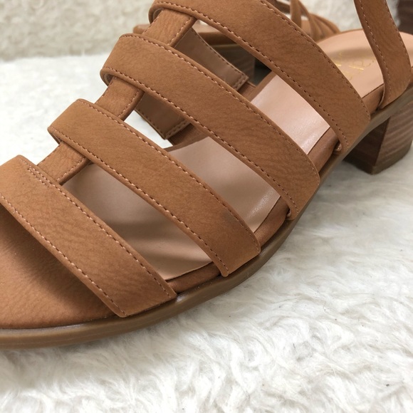 Franco Sarto Olga Gladiator Sandal - Tan - Picture 13 of 15